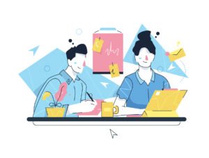 Work Hard Illustrations