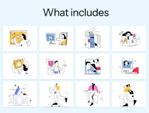 70 - Web & Apps Friendly Illustrations Pack