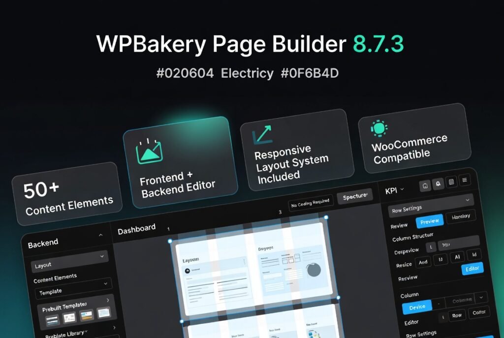 WPBakery Page Builder 8.7.3 – Drag & Drop WordPress Website Builder