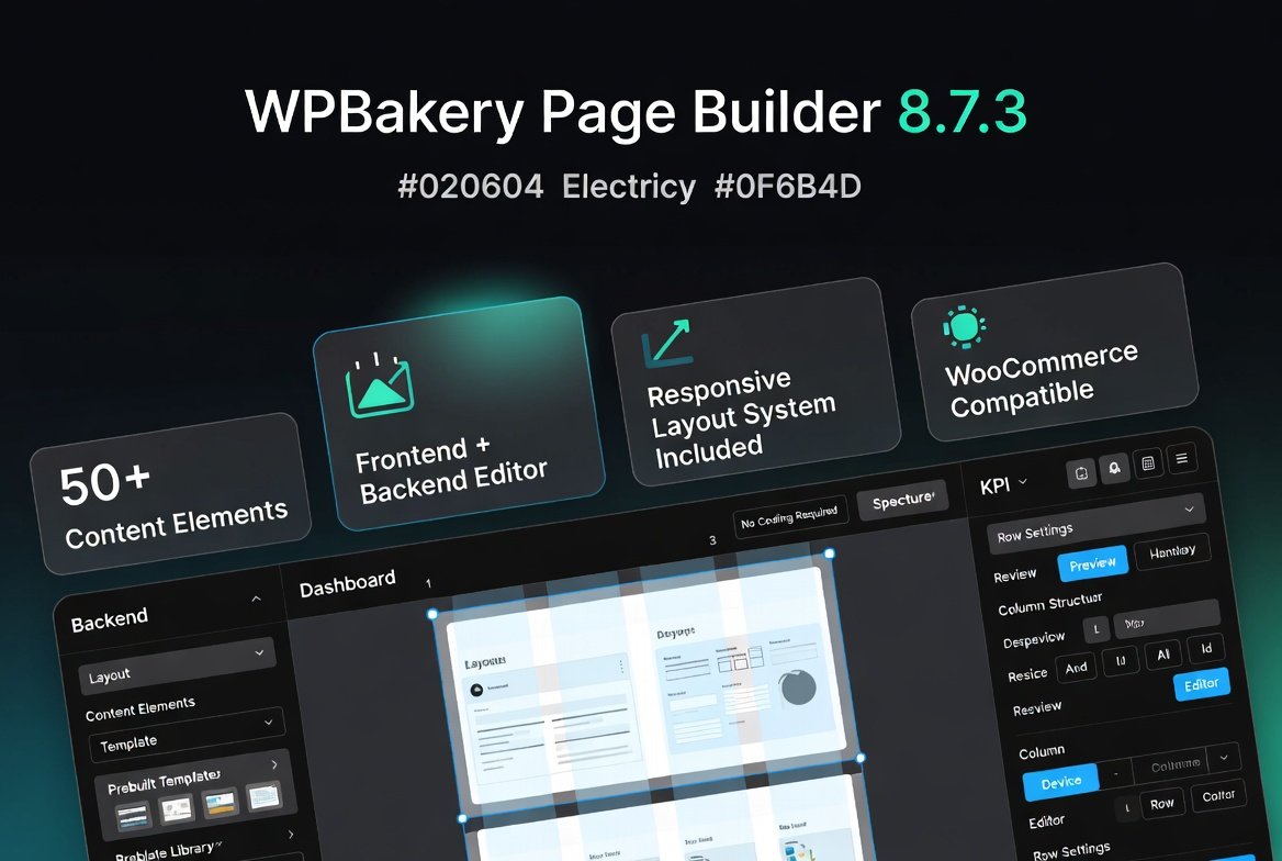 714wV WPBakery Page Builder 8.7.3 – Drag & Drop WordPress Website Builder