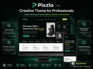 Pixzlo Theme – Creative WordPress Theme for Professionals 2.0.2