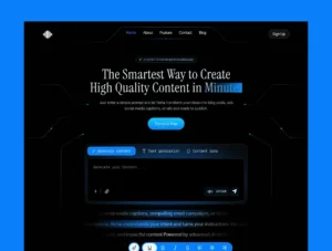 AI Agent SaaS Framer Template