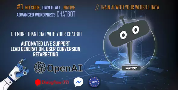 AI ChatBot for WordPress with OpenAI ChatGPT – AI Customer Support & WooCommerce Assistant