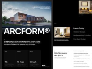 ARCFORM® – Architectural Portfolio & Creative Studio