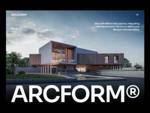ARCFORM® – Architectural Portfolio & Creative Studio
