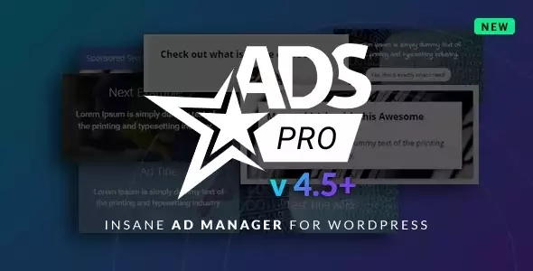 Ads Pro Plugin 5.1 – Multi-Purpose WordPress Advertising & Monetization Manager