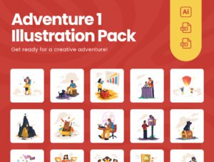 Adventure 1 Illustration Pack