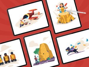 Adventure 1 Illustration Pack