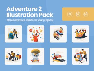 Adventure 2 Illustration Pack