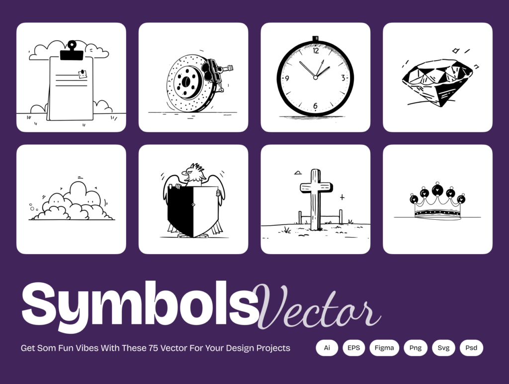 All-in-One Symbols, Crypto & Utility Icons Bundle