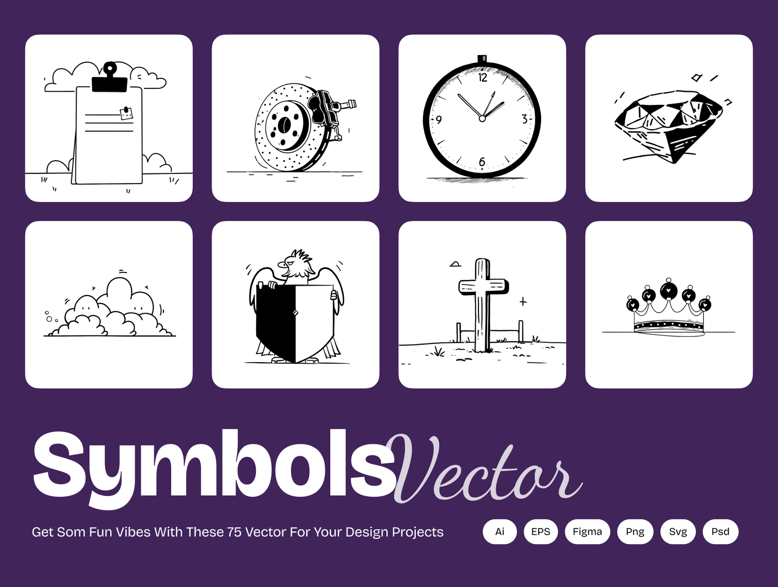 All-in-One Symbols, Crypto & Utility Icons Bundle