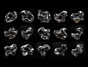 Alumix – Liquid Metal Backgrounds