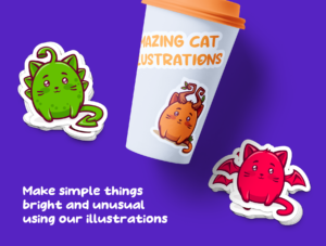 Amazing Cat Illustrations