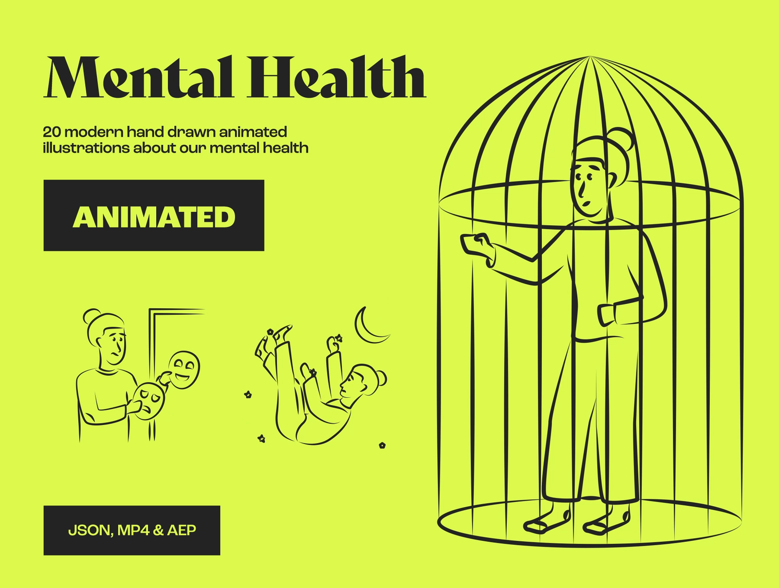 Animated Mental Health
