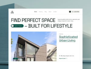 Architecture Firms & Real Estate Studios Modern Framer Template