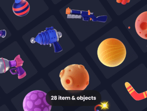 AstroClash 3D Character Pack