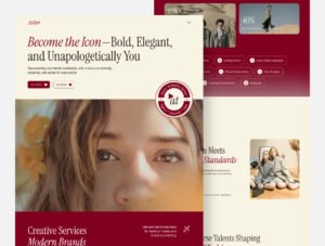 Atelier - Modelling Agency Framer Template