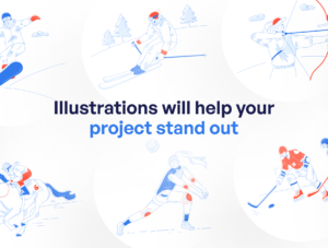 Athlety - Sport & Athlety Illustration Set