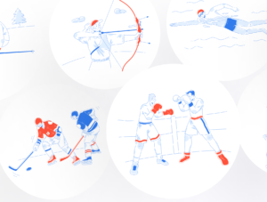Athlety - Sport & Athlety Illustration Set