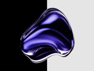 Aura – Chrome Liquid Backgrounds