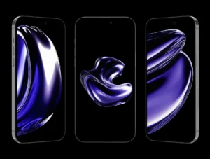 Aura – Chrome Liquid Backgrounds