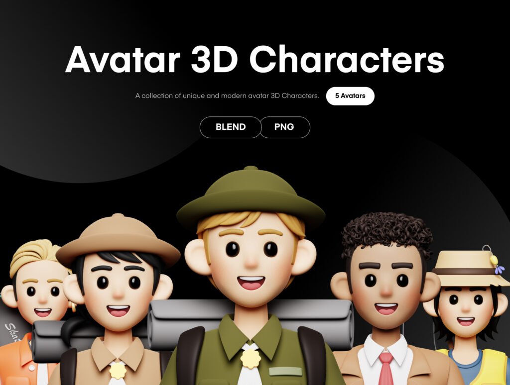 Avatar 3D Character
