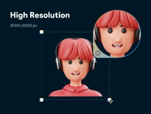 Avatar 3D Illustration