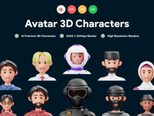 Avatar 3D Illustration