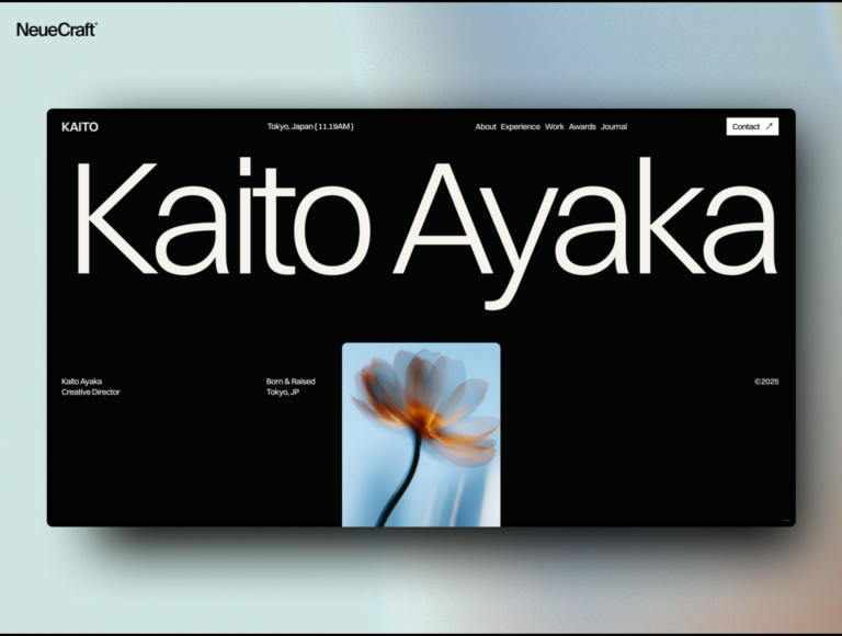 Ayaka — Framer Resume Template