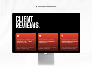 BENJAMIN — Framer Template
