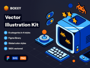 BOXXY, Vector Illustration Kit
