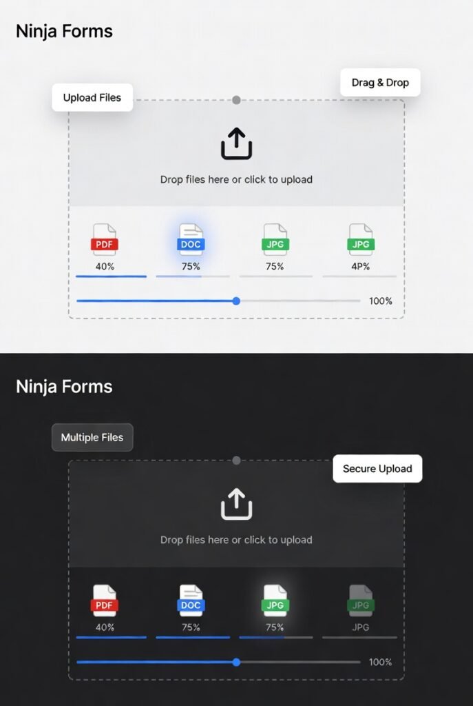 Ninja Forms File Uploads Extension – WordPress Form File Upload Plugin