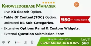 BWL Knowledge Base Manager | WordPress FAQ, Documentation & Help Center Plugin