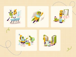 Back to School Illustration Pack