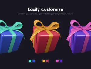 Basic Pack - Customizable 3D Icons