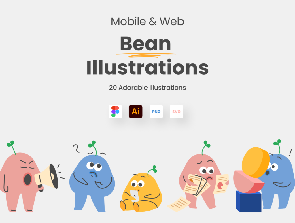 Bean Illustrations