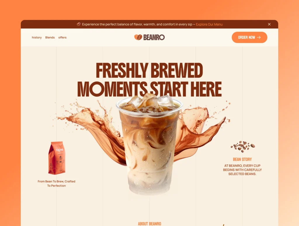 Beanro — Coffee Shop Template