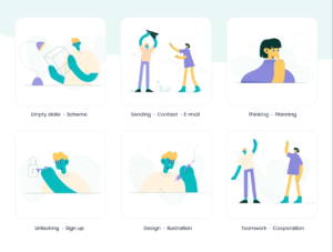 Billy - Animated Lottie illustrations