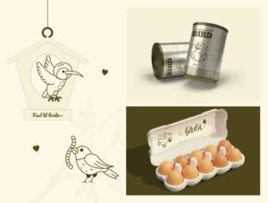 Bird Doodle Art Set