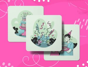 Birthday Illustration Pack