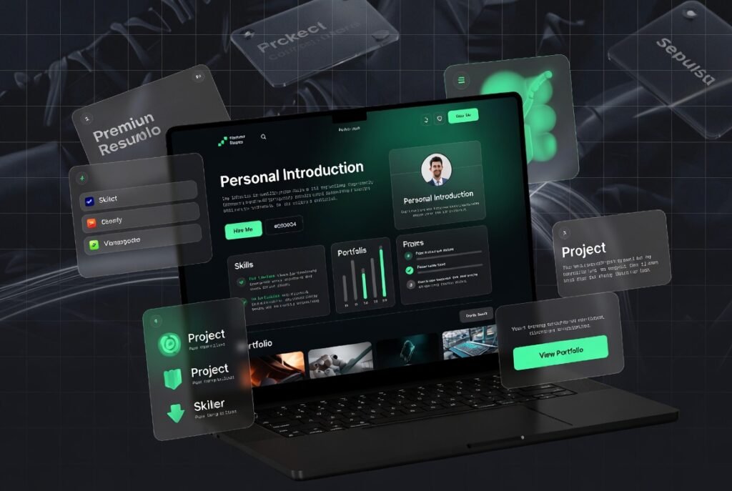 Kerge Resume WordPress Theme – Elementor CV & Personal Portfolio Builder