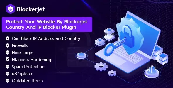 Blockerjet – IP and Country Blocking WordPress Plugin 1.0.1 | WordPress Security & Geo Blocking Tool
