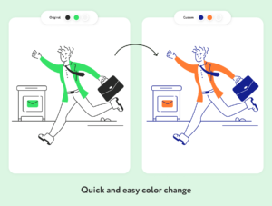 Blubly Business Illustrations