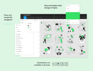Blubly Business Illustrations