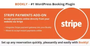 Bookly Stripe Add-on 4.8 – Secure Stripe Payment Gateway for WordPress Bookings