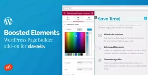 Boosted Elements | WordPress Page Builder Add-on for Elementor 6.3