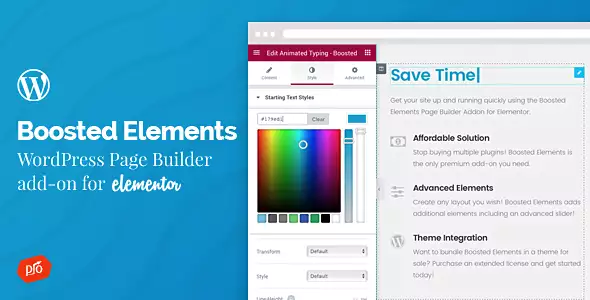 Boosted Elements | WordPress Page Builder Add-on for Elementor 6.3