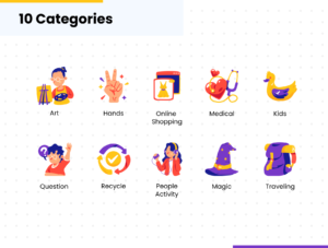 Bukeicon 2.0 series Vol1 - Illustration pack