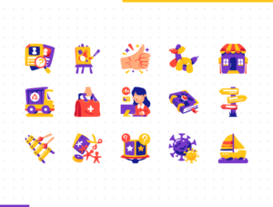 Bukeicon 2.0 series Vol1 - Illustration pack