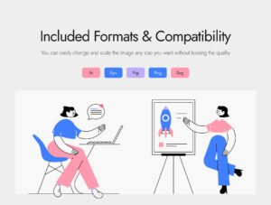 Bundle of Corporate Solutions Illustrations